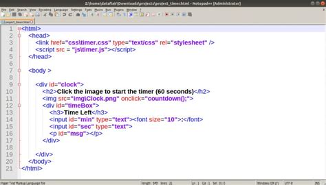 lv timer html code.